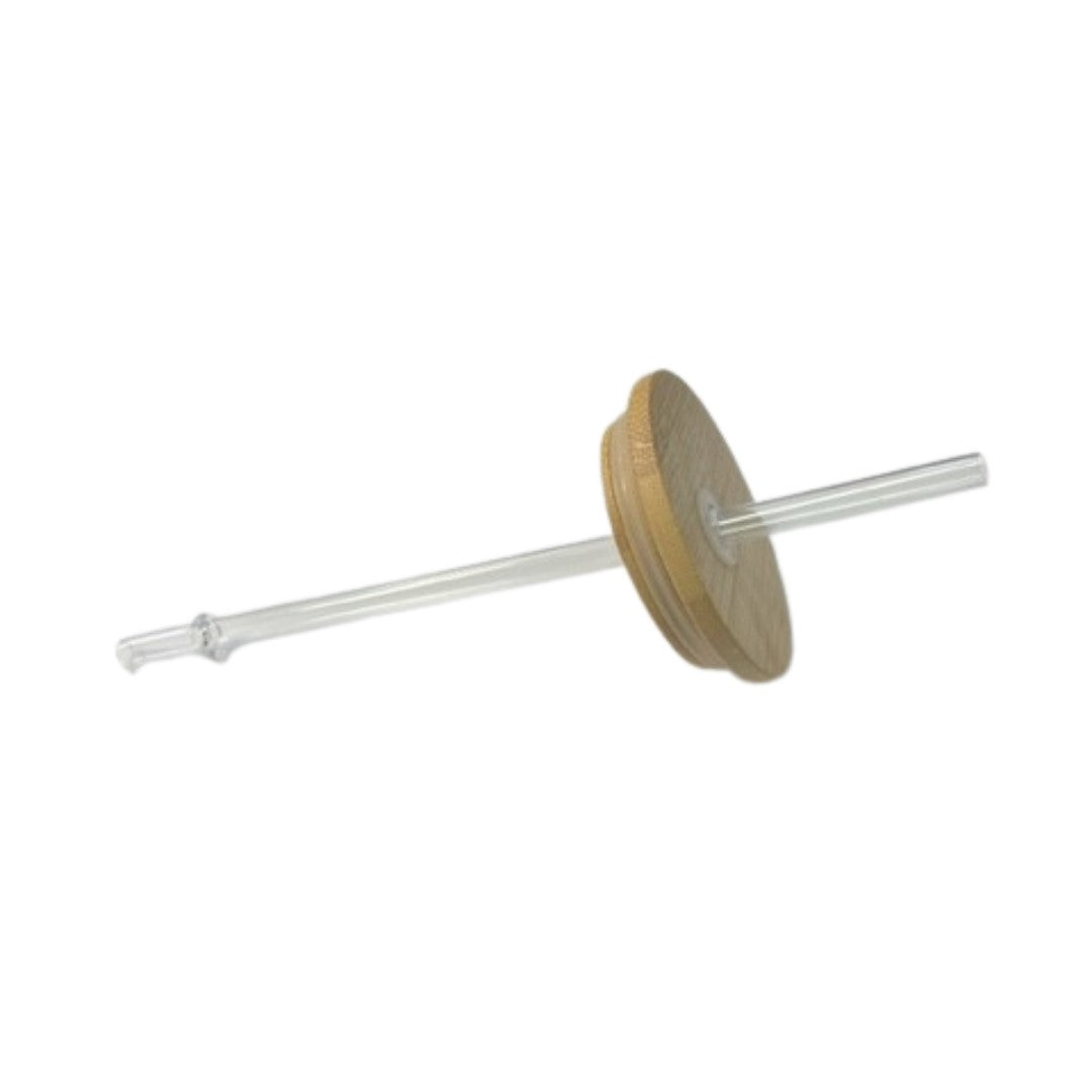 REPLACEMENT FROSTED TUMBLER LID/STRAW