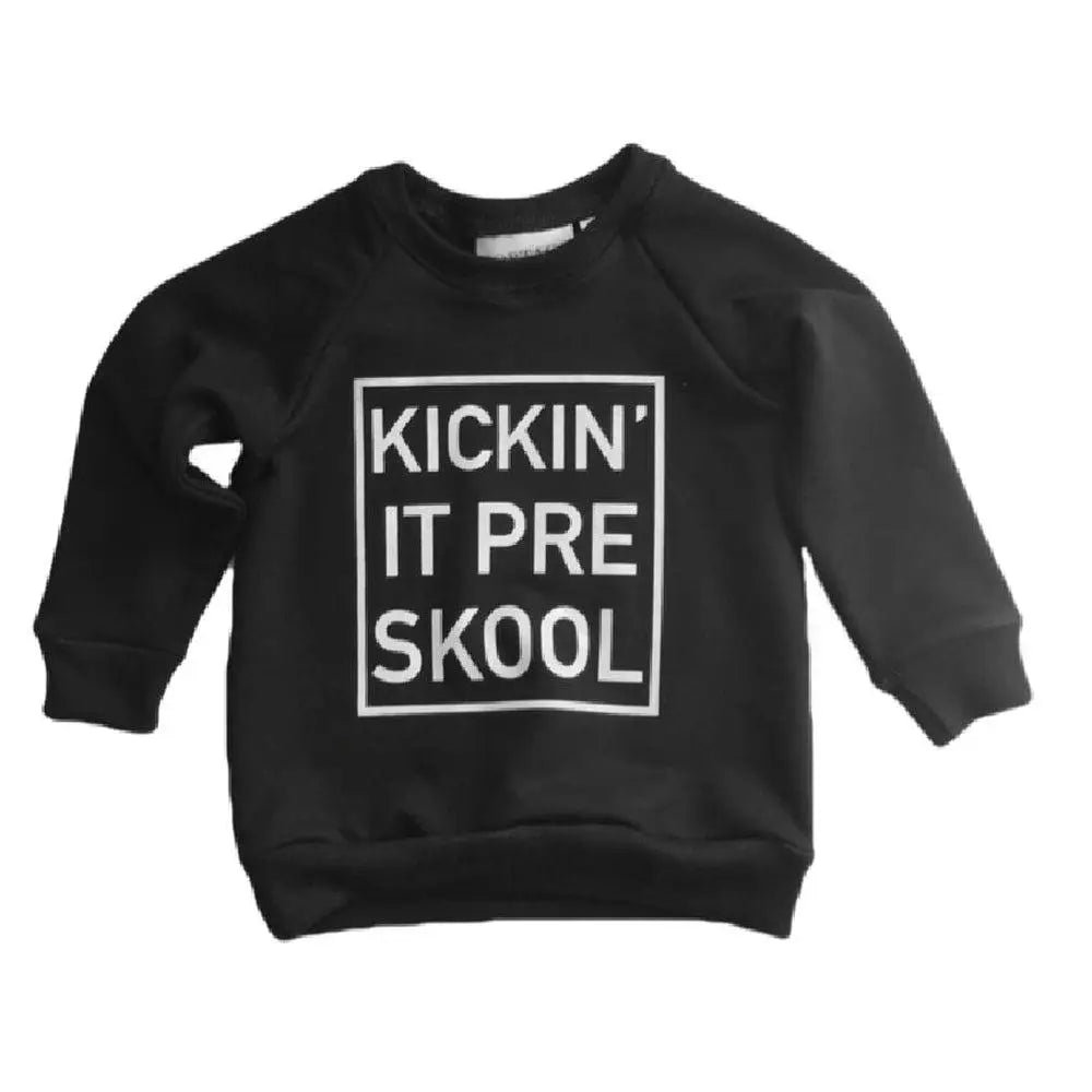 Kickin It Preskool Sweatshirt - Black