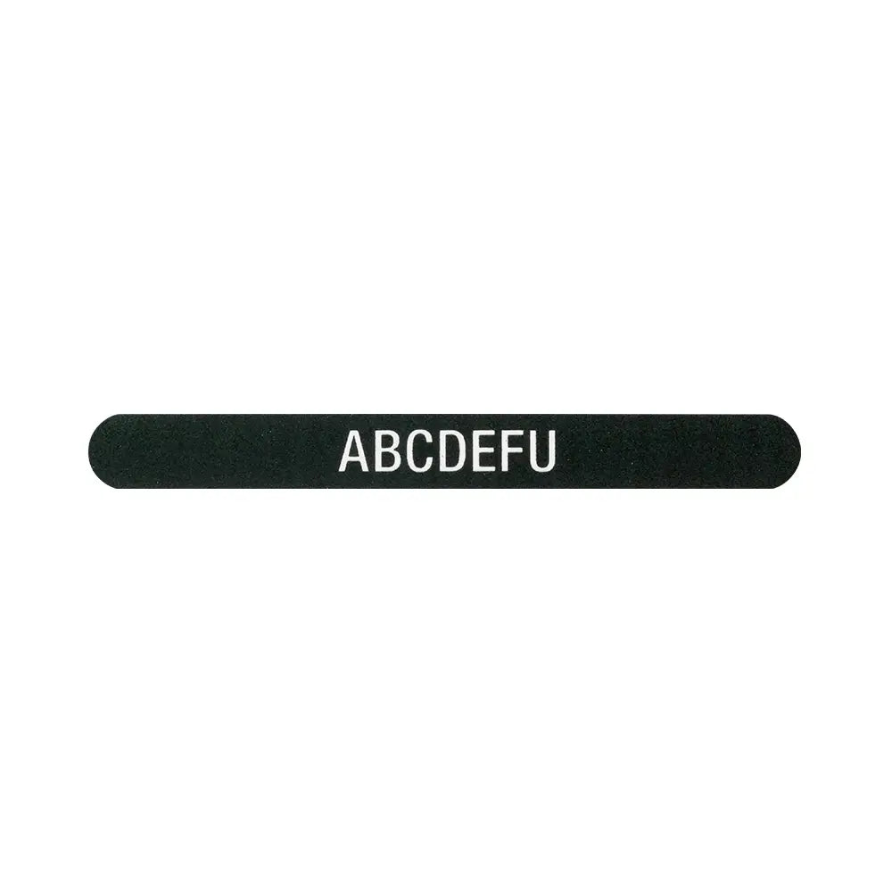 Nail File - ABC