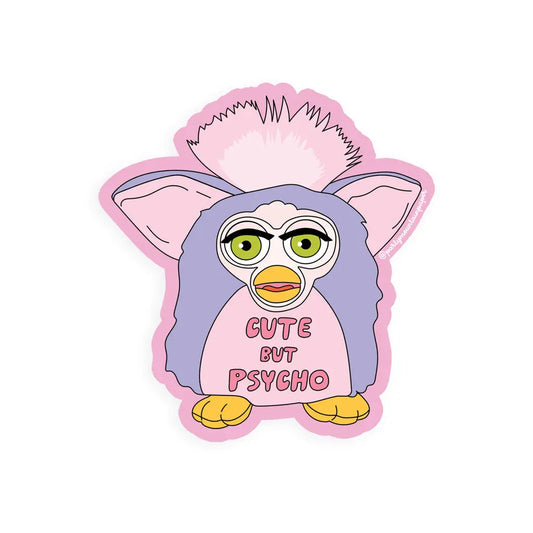 Cute But Psycho Sticker