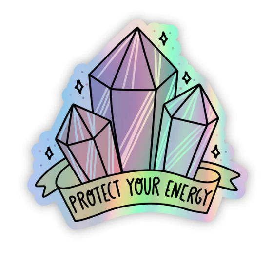 Energy Holographic Sticker
