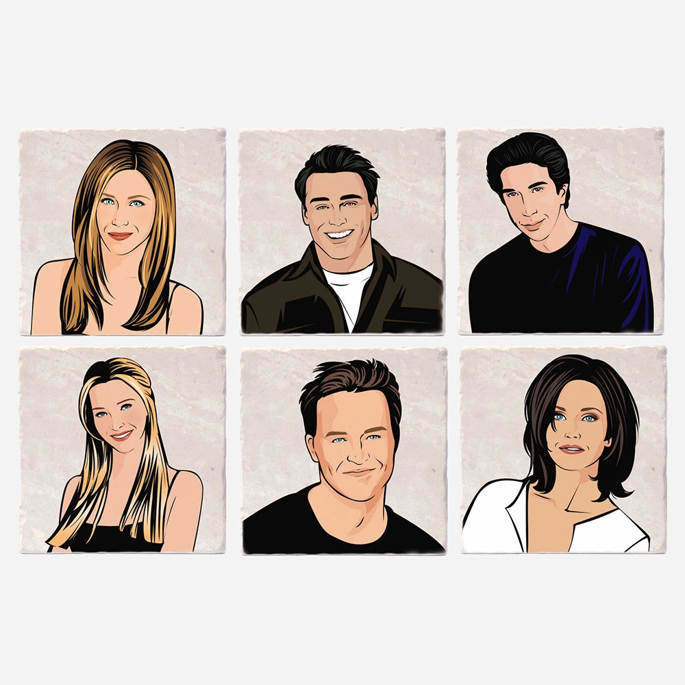 Friends Coaster Set