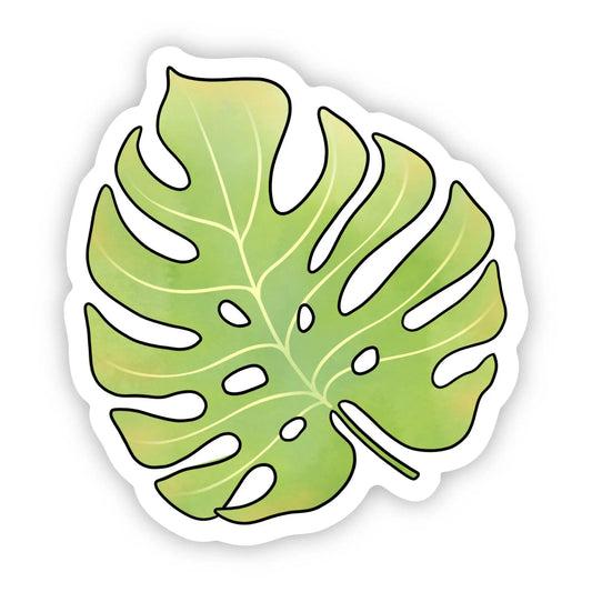 Monstera Leaf Sticker