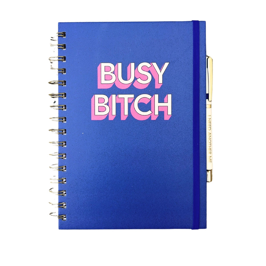 Busy Bitch Journal with Pen