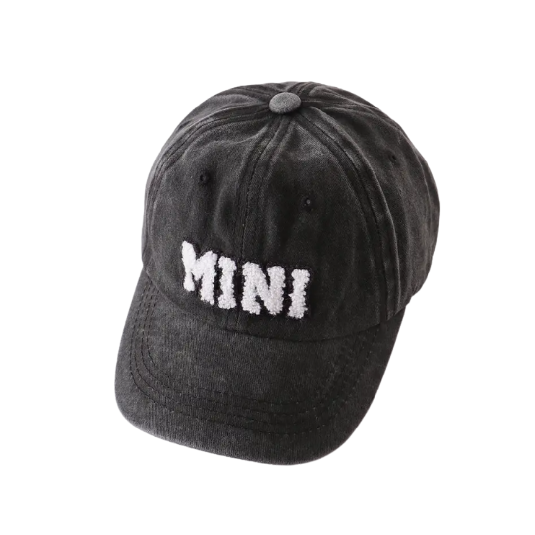 Baseball Cap - Mini Black