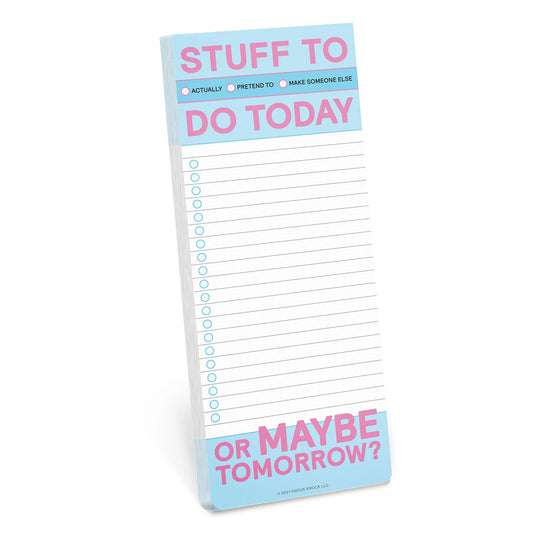 Stuff To Do Today List