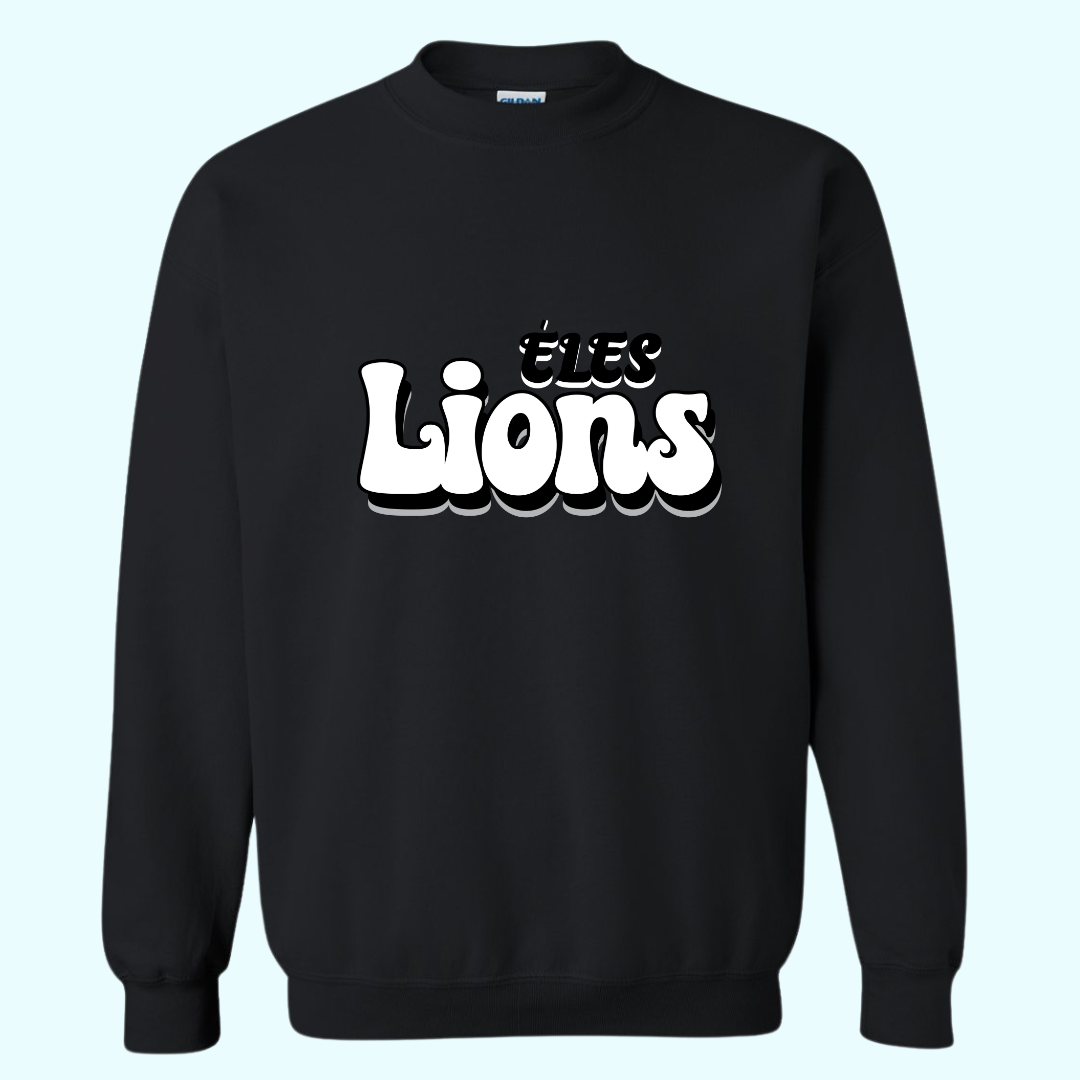 ÉLES LIONS - ADULT CREWNECK - RETRO