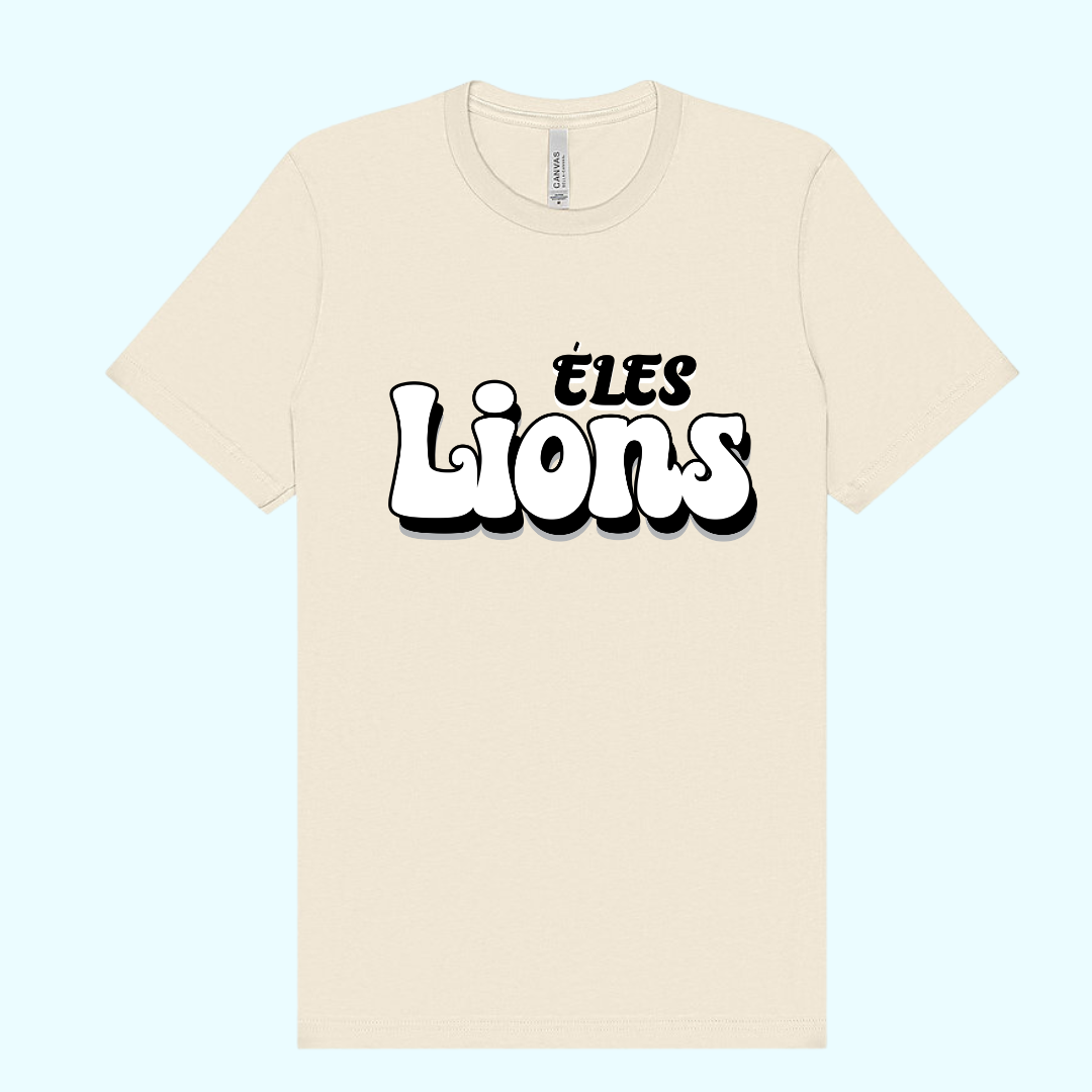 ÉLES LIONS - ADULT TSHIRT - RETRO