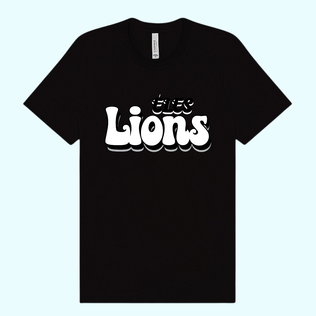 ÉLES LIONS - ADULT TSHIRT - RETRO
