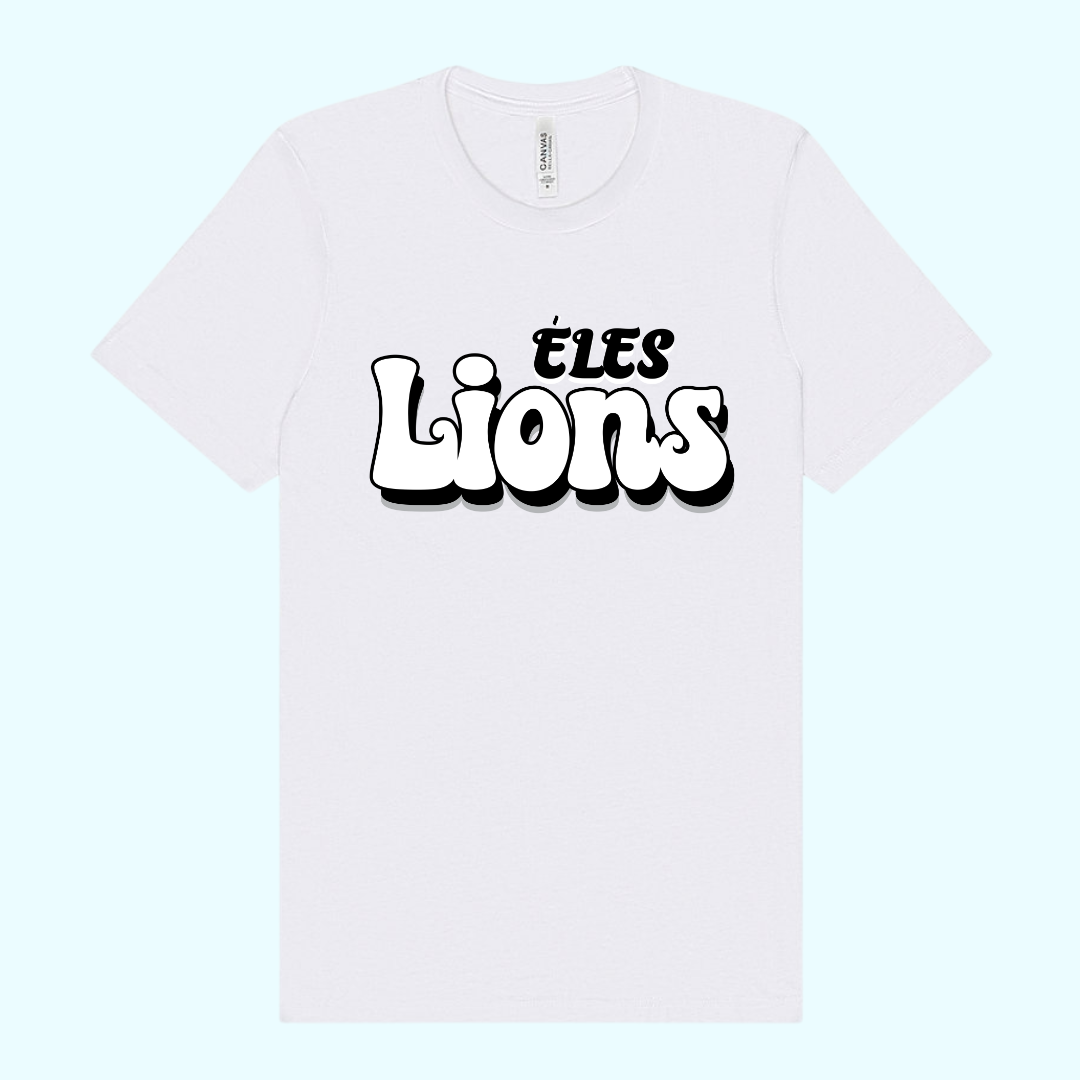 ÉLES LIONS - ADULT TSHIRT - RETRO