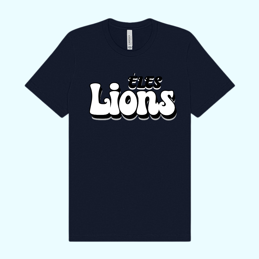 ÉLES LIONS - ADULT TSHIRT - RETRO