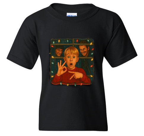 *SALE*  Home Alone 67 - Black - Size Youth Large