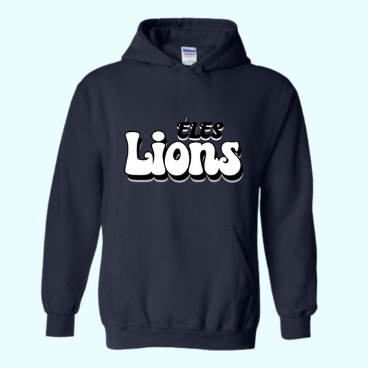 ÉLES LIONS - ADULT HOODIE - RETRO