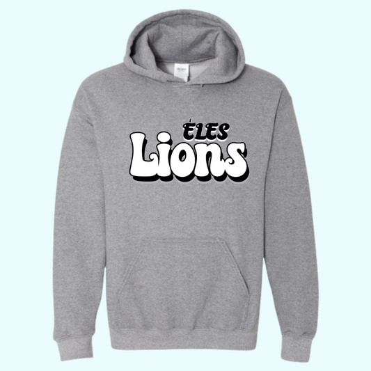 ÉLES LIONS - ADULT HOODIE - RETRO