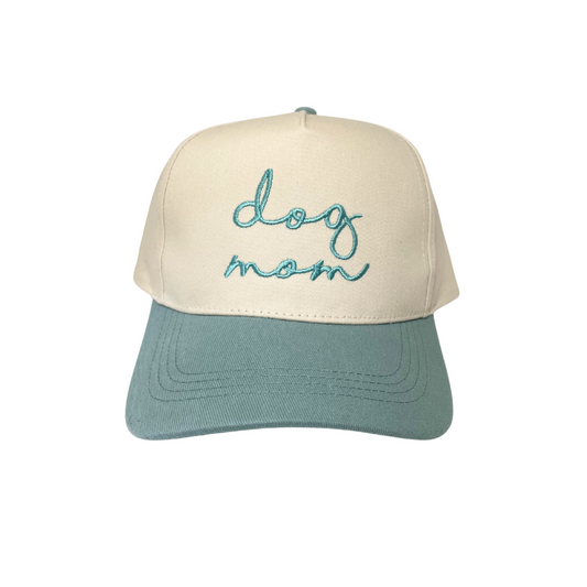 Dog Mom Embroidered Baseball Cap