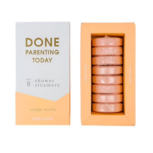Done Parenting Today - Orange Vanilla Shower Steamer (8 tabs)