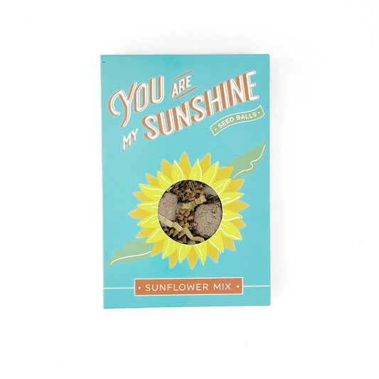 You Are My Sunshine - Sunflower Seed Balls