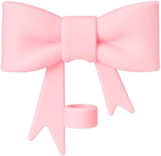 Silicone Bow Straw Topper - Sale