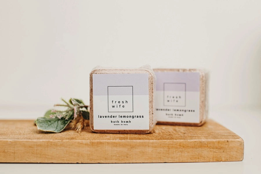 Lavender Lemongrass Bath Bomb