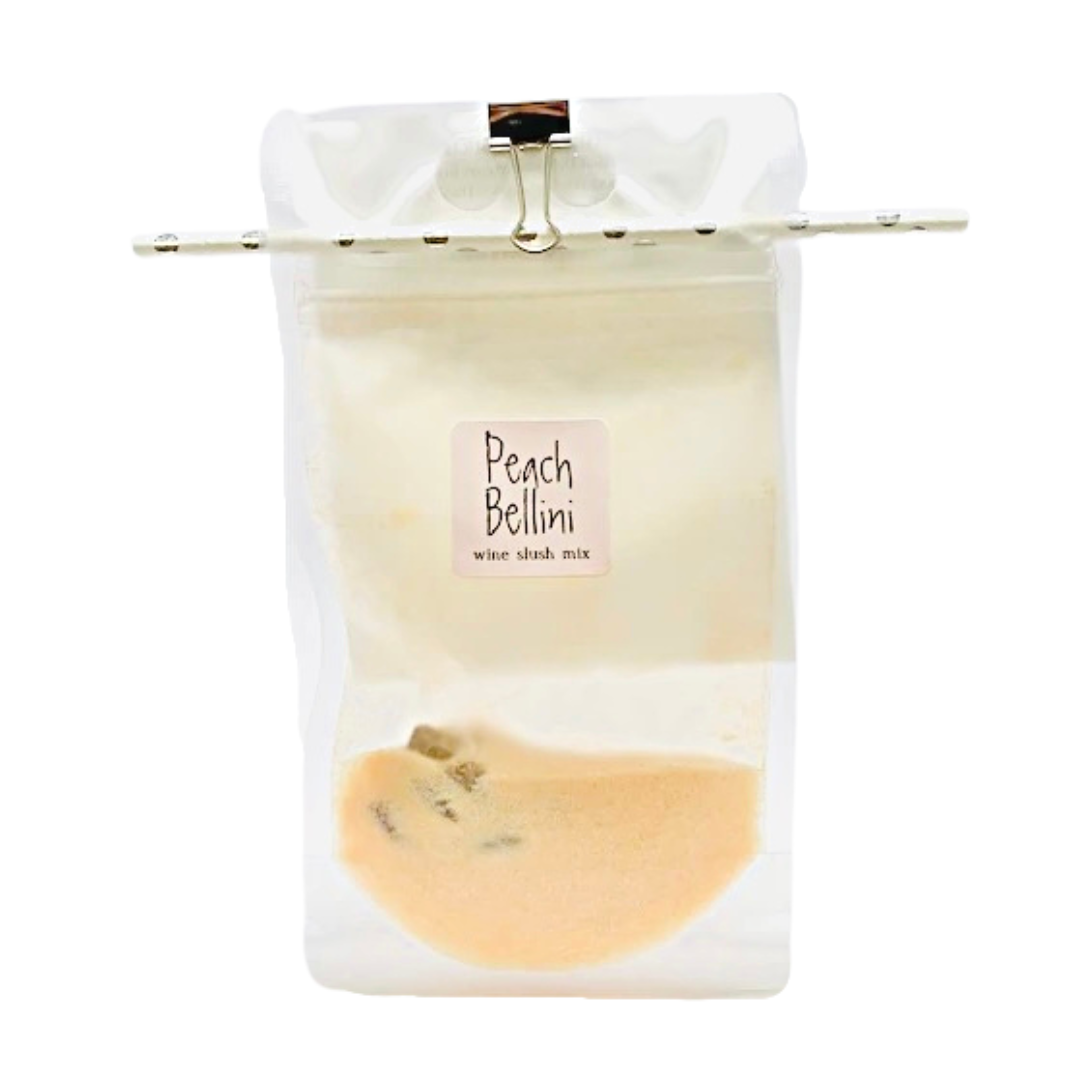 Adult Slush Drink - Peach Bellini *individual serving
