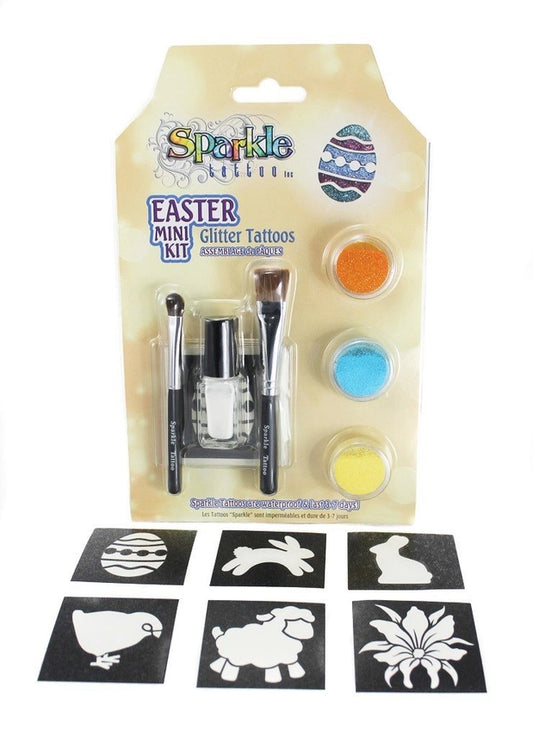 Glitter Tattoo Mini Kit - Easter