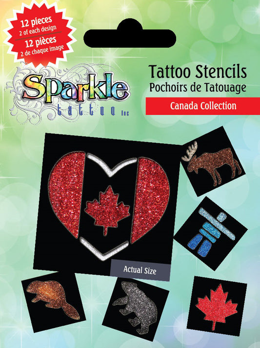 Tattoo Stencils - Canada Collection
