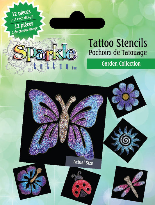 Tattoo Stencils - Garden Collection