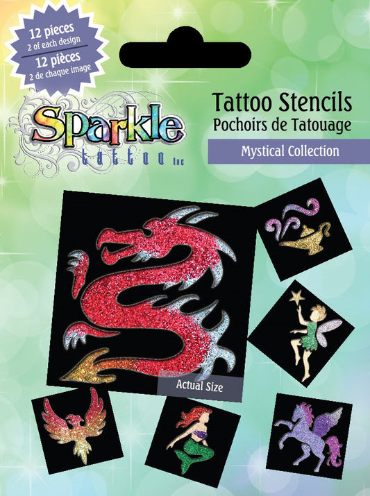 Tattoo Stencils - Mystical Collection