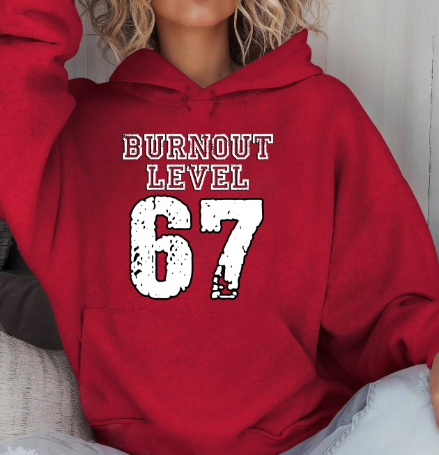 BURNOUT LEVEL - HOODIE