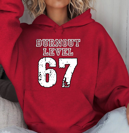 BURNOUT LEVEL - HOODIE