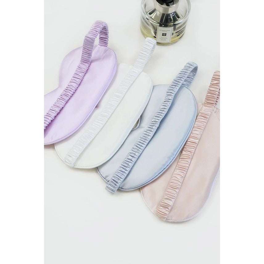 Solid Satin Sleep Mask - Assorted Colours