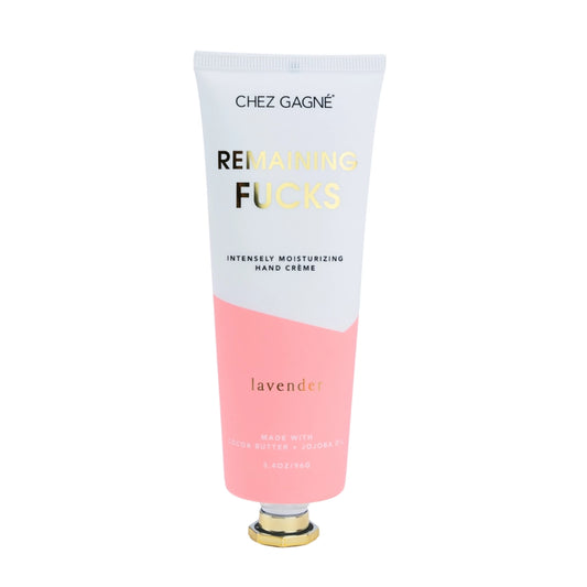 Remaining Fucks - Intensely Moisturizing Hand Cream - Lavender