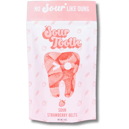 Sour Strawberry Belts