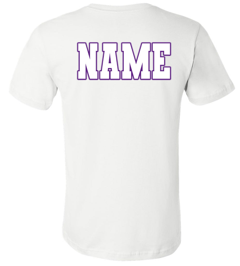 WHITE LACOMBE SELECTS - ADULT SIZE TSHIRT