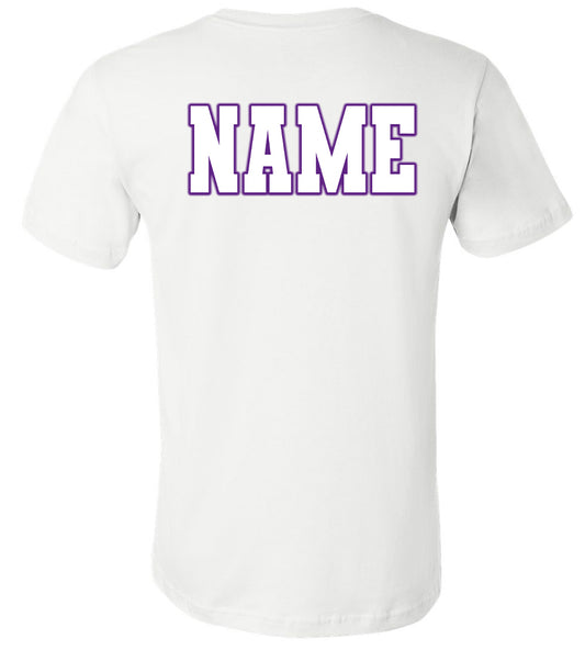 WHITE LACOMBE SELECTS - ADULT SIZE TSHIRT