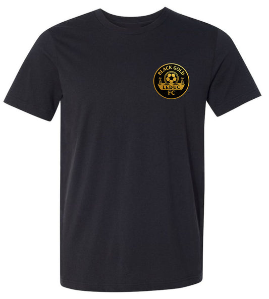 LEDUC BLACKGOLD SOCCER - ADULT SIZE TSHIRT
