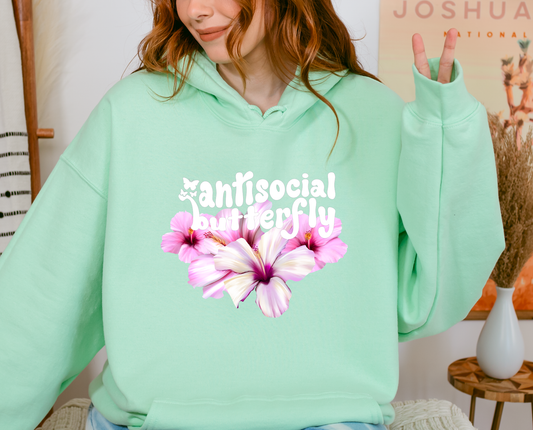 ANTISOCIAL BUTTERFLY - HOODIE
