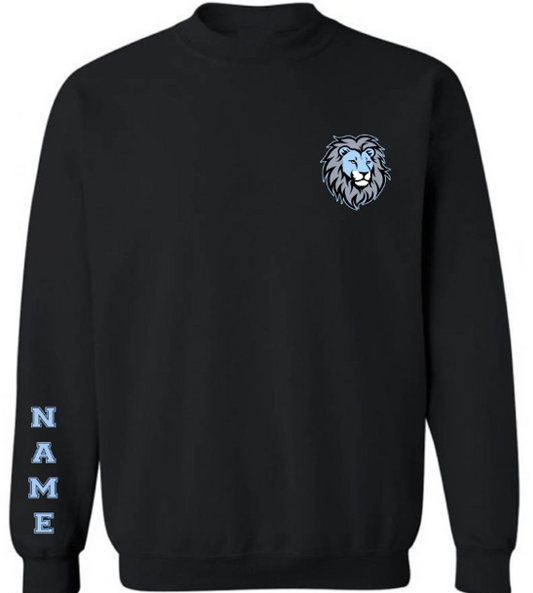 ÉLES LIONS- ADULT HOODIE - BIG HYPE - BLACK
