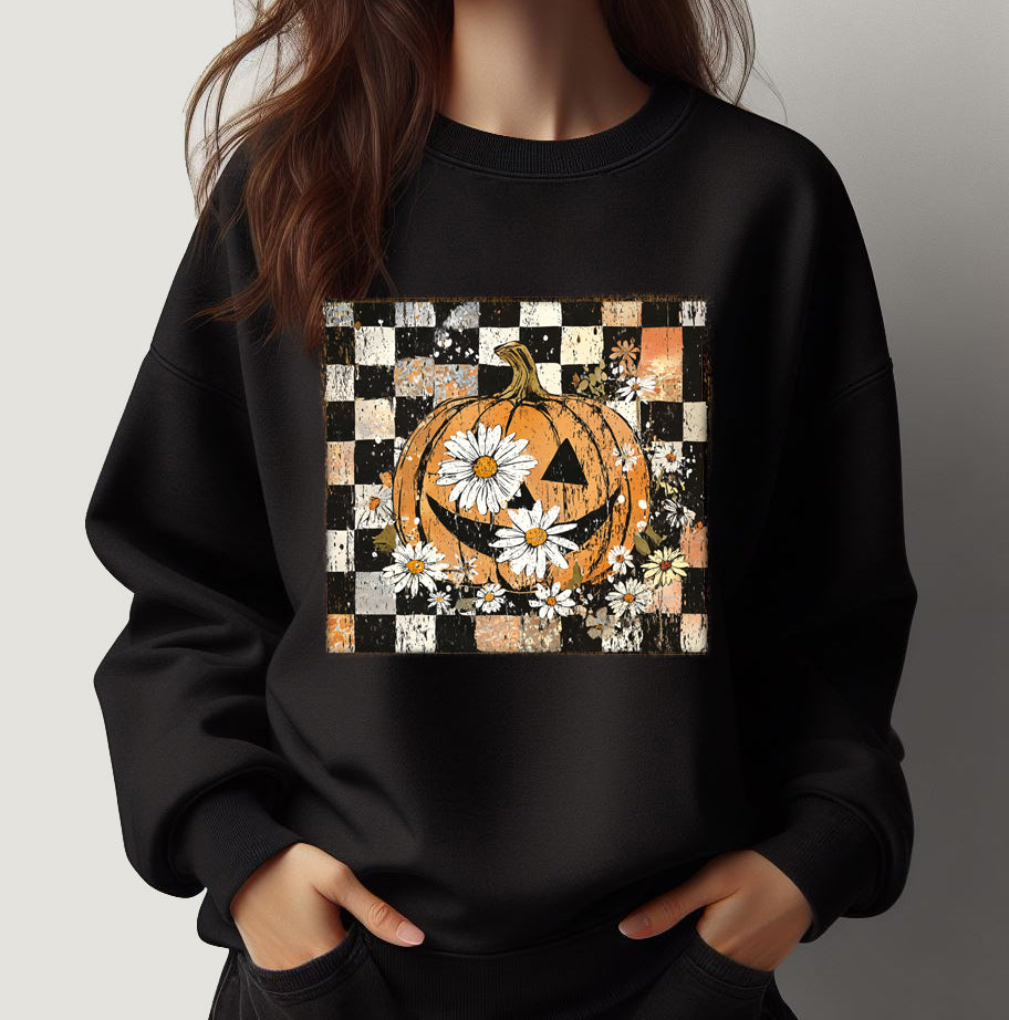 CHECKERED PUMPKIN
