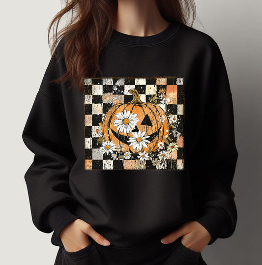 CHECKERED PUMPKIN