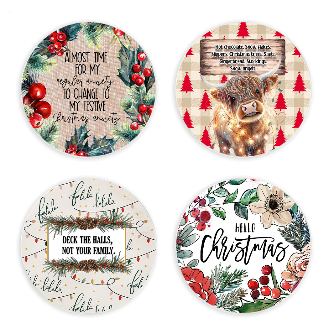 XMAS Coaster Set