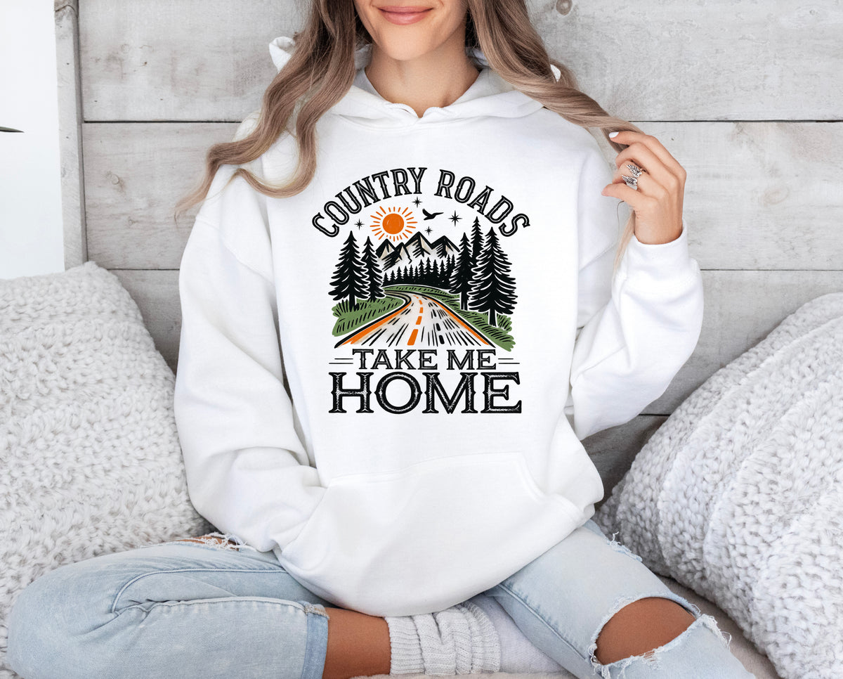 COUNTRY ROADS-HOODIE