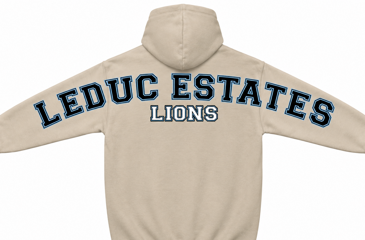 ÉLES LIONS- ADULT HOODIE - BIG HYPE - SAND