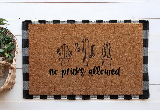 No pricks allowed