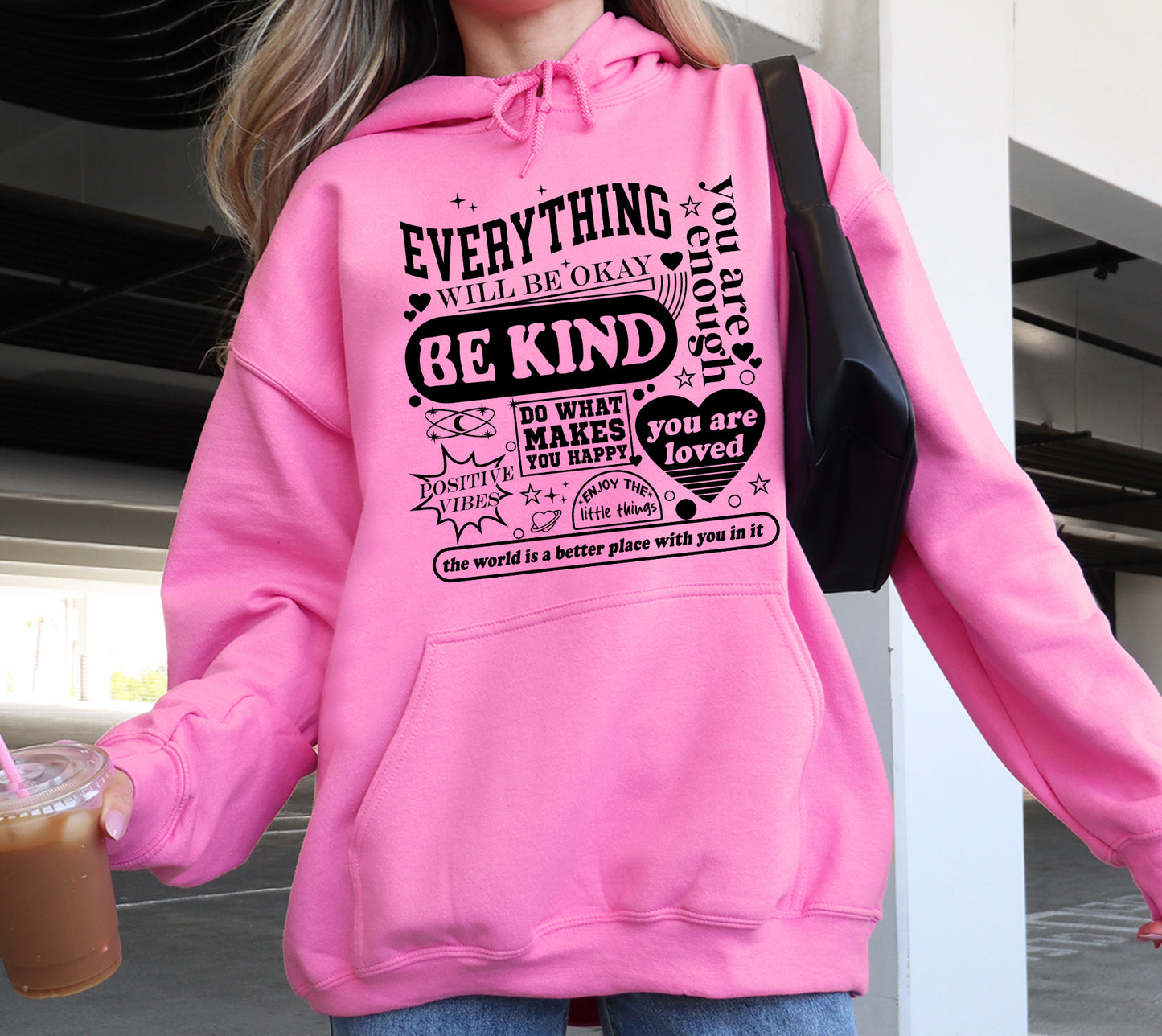 EVERYTHING WILL BE OKAY - ADULT HOODIE