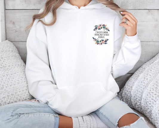 TRYING NOT TO RAISE ASSHOLES - HOODIE
