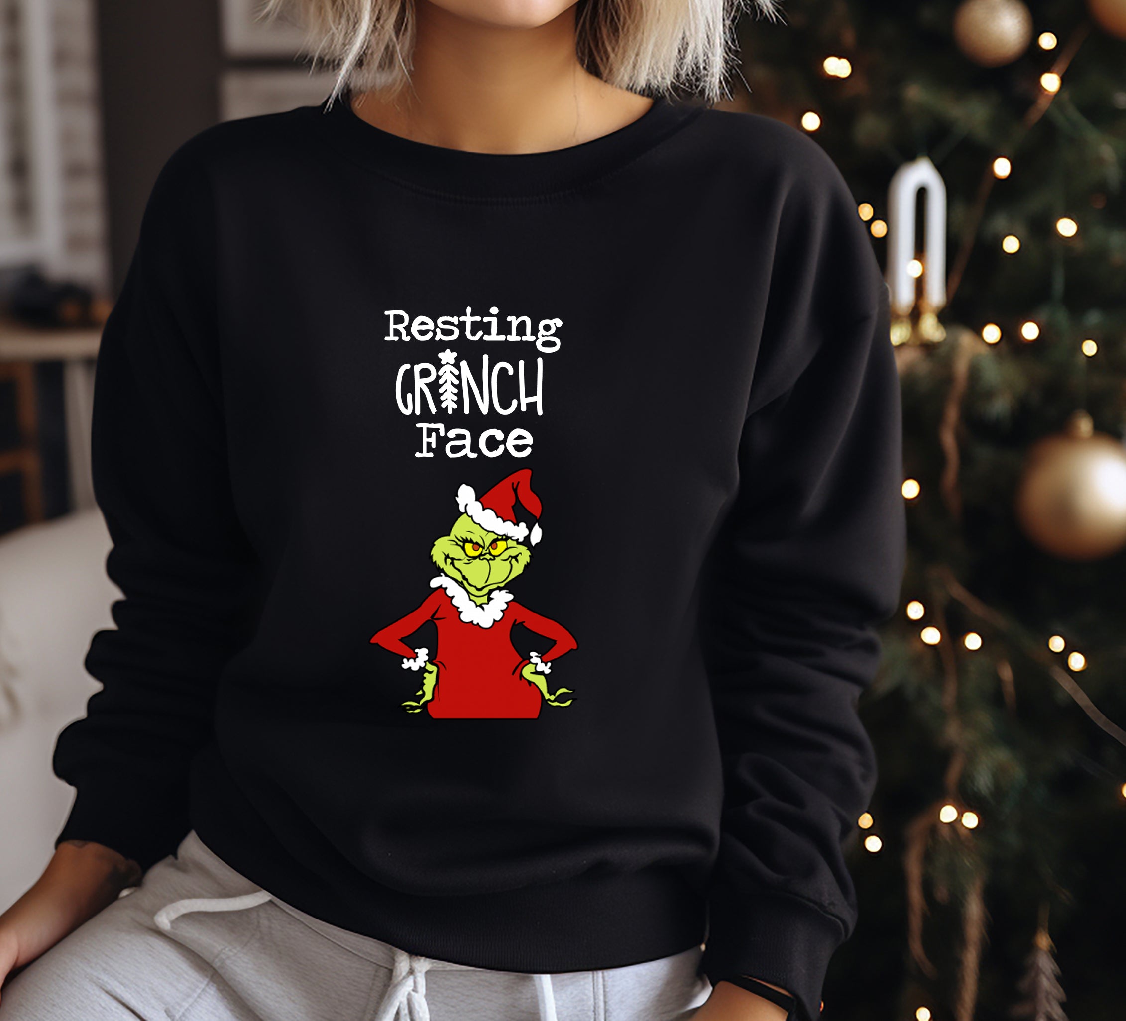 RESTING GRINCH FACE – Days with Gray