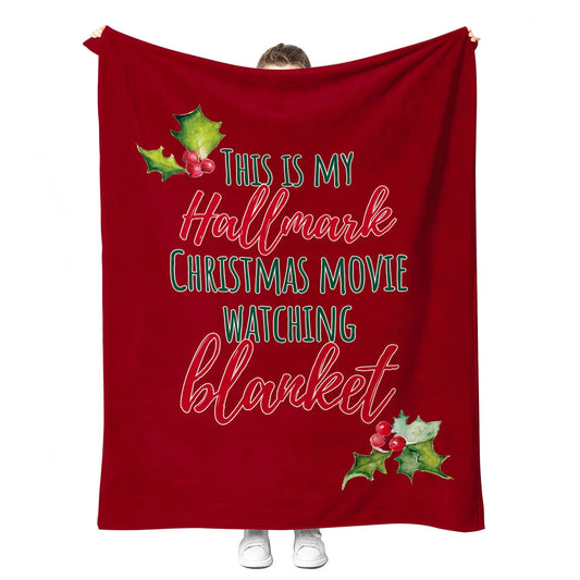 CHRISTMAS MOVIE BLANKET