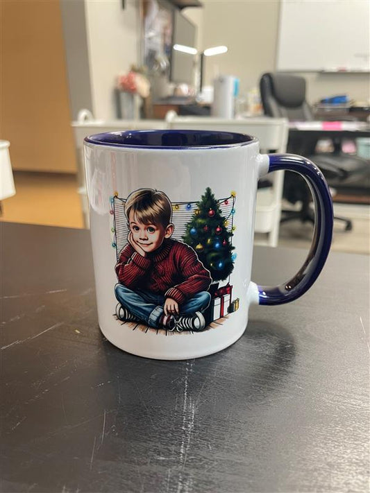 *SALE* - Kids Hot Chocolate Mug -Blue - Kevin