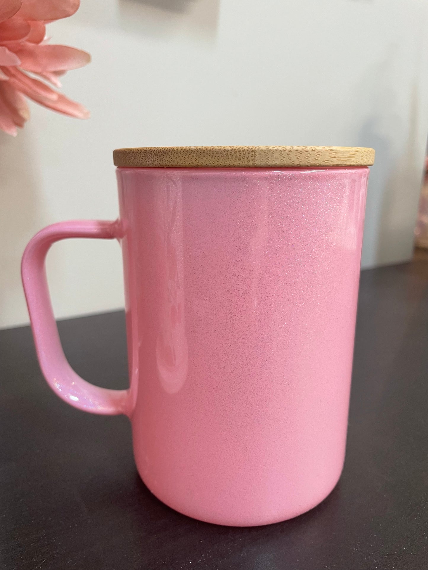 SHIMMER GLASS MUG - SALE